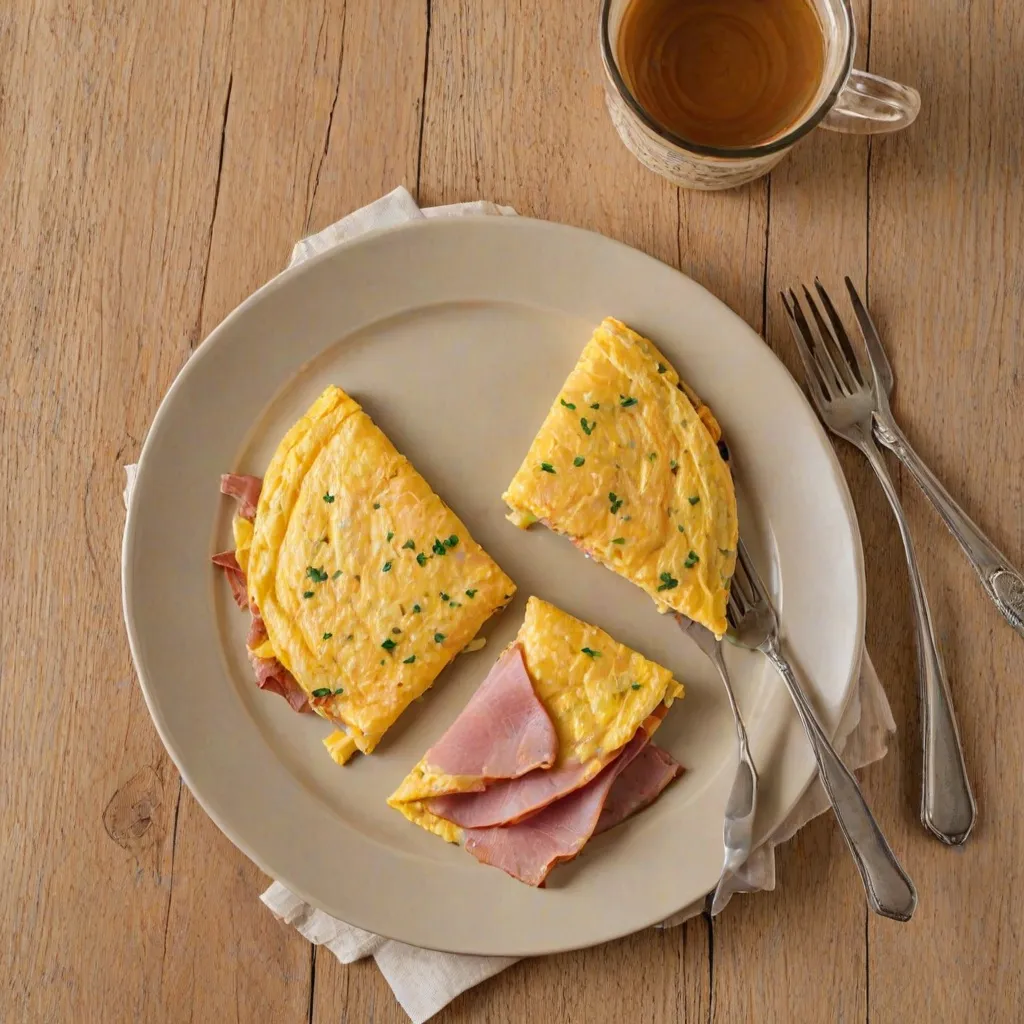 Jak zrobić omlet z szynką i serem? Prosty przepis